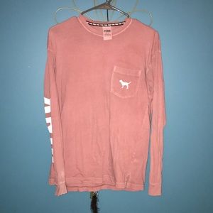 PINK long sleeved shirt